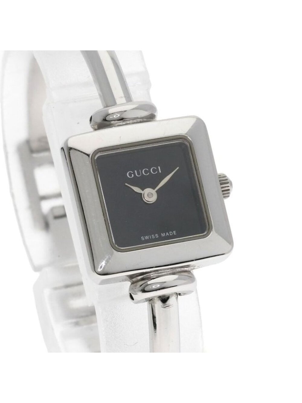 Gucci Square Face Watch SS - Picture 4 of 15